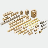 High Quality Brass Connector Bar,Earth Neutral Bar terminal block Brass Bar/Copper